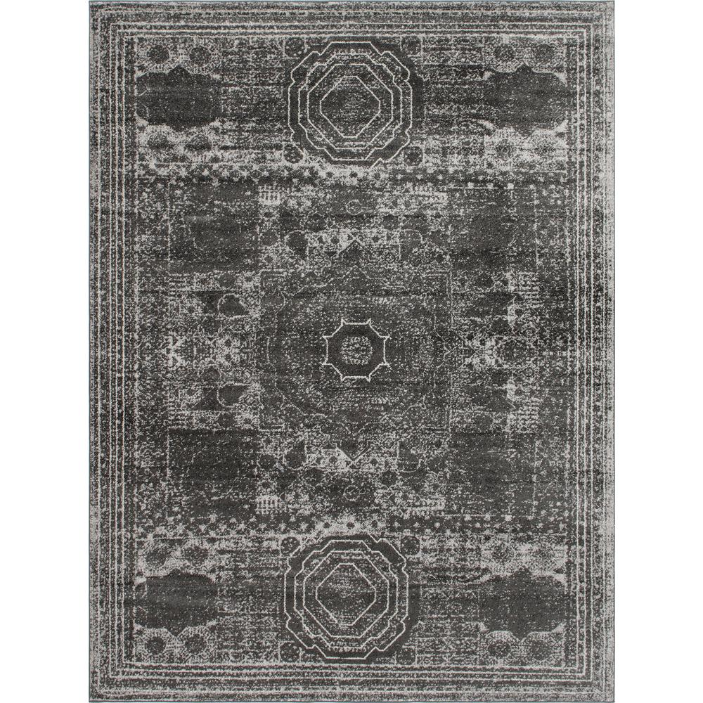 Wells Bromley Rug, Dark Gray (9' 0 x 12' 0). The main picture.