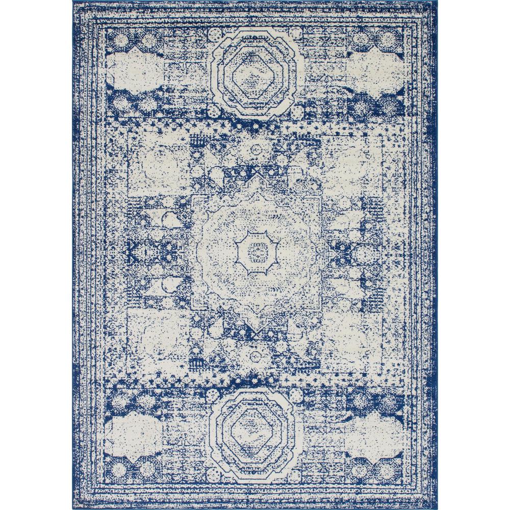 Wells Bromley Rug, Blue (9' 0 x 12' 0). Picture 1