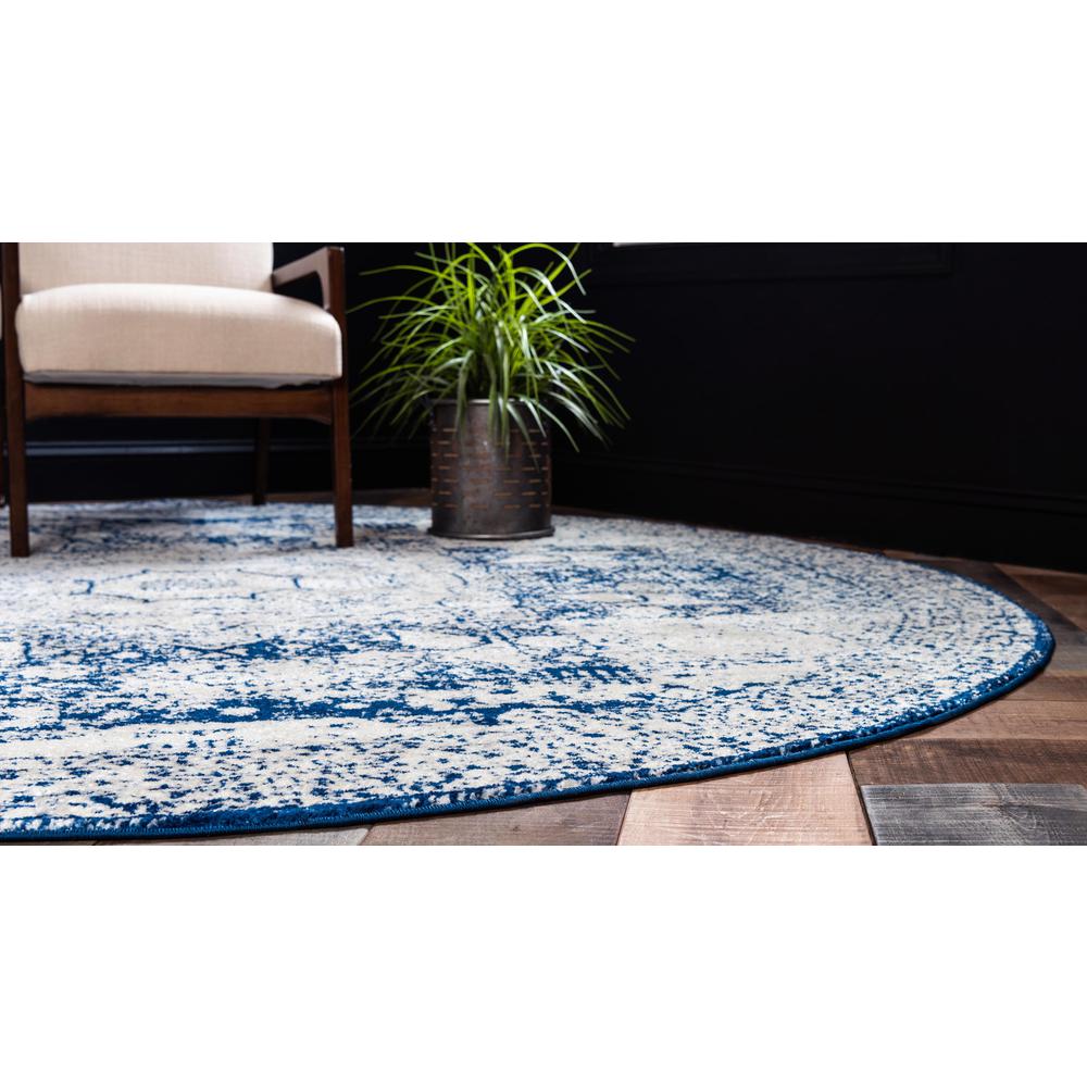 Wells Bromley Rug, Blue (8' 0 x 8' 0). Picture 4