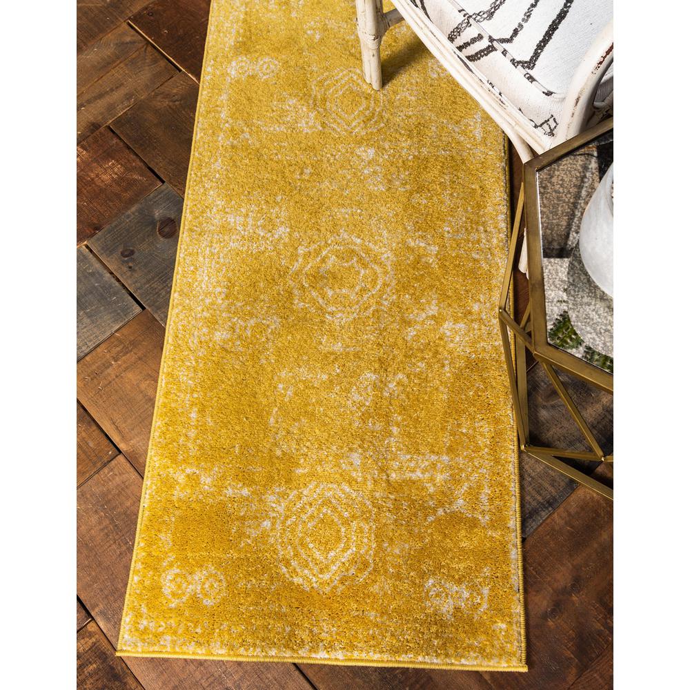 Wells Bromley Rug, Yellow (2' 0 x 13' 0). Picture 2