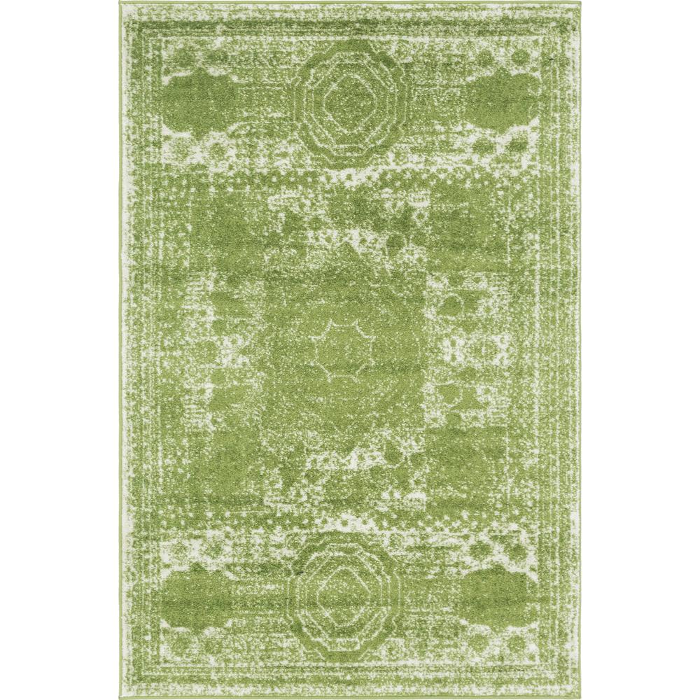 Wells Bromley Rug, Green (4' 0 x 6' 0). Picture 1