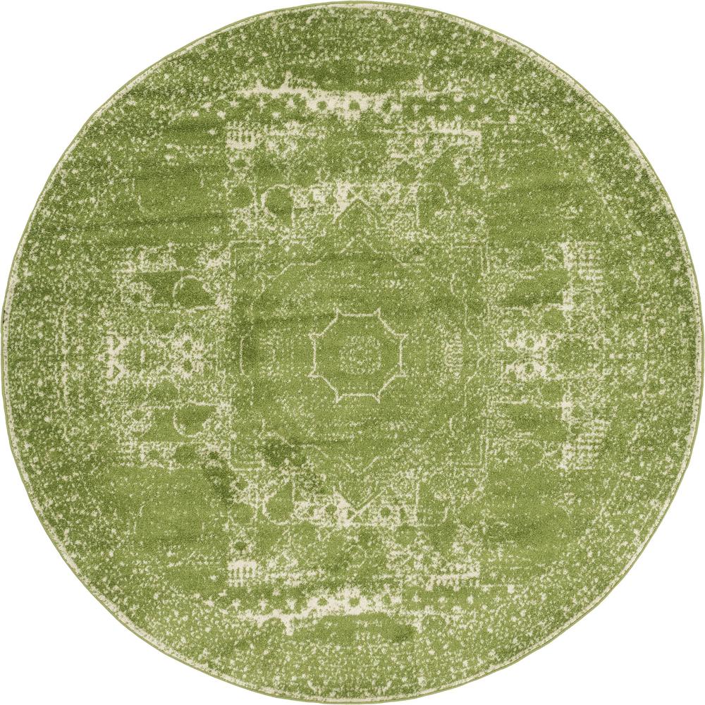 Wells Bromley Rug, Green (8' 0 x 8' 0). Picture 1