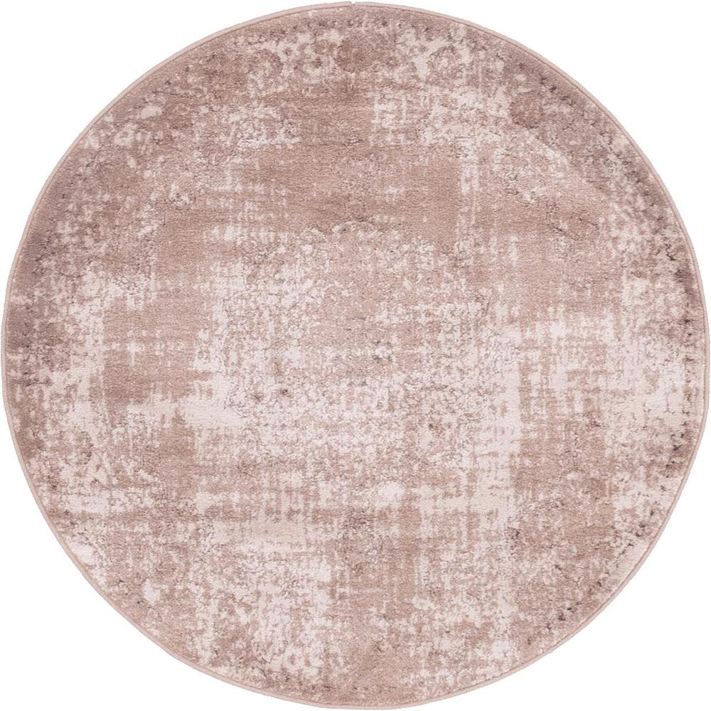 Blackthorn Leila Rug, Tan/Ivory (3' 3 x 3' 3). Picture 1