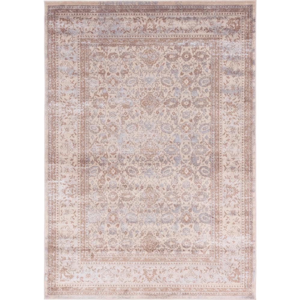 Birch Leila Rug, Light Brown (7' 0 x 10' 0). The main picture.