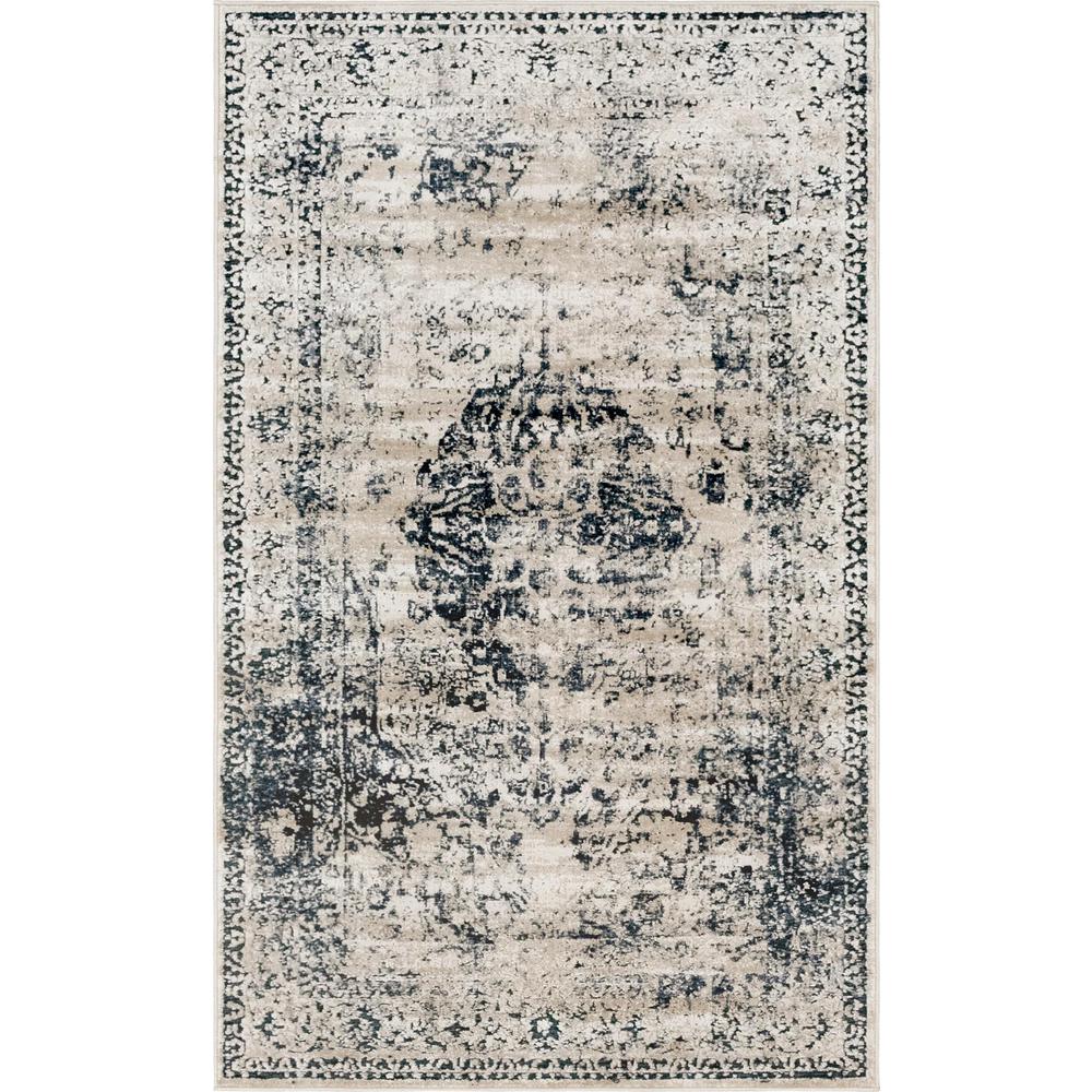 Chateau Hoover Rug, Beige (3' 3 x 5' 3). Picture 1
