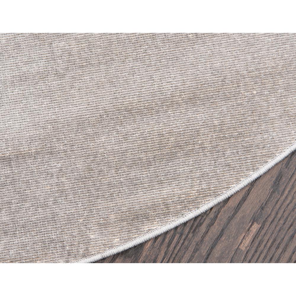 Solid Williamsburg Rug, Gray (3' 7 x 3' 7). Picture 5