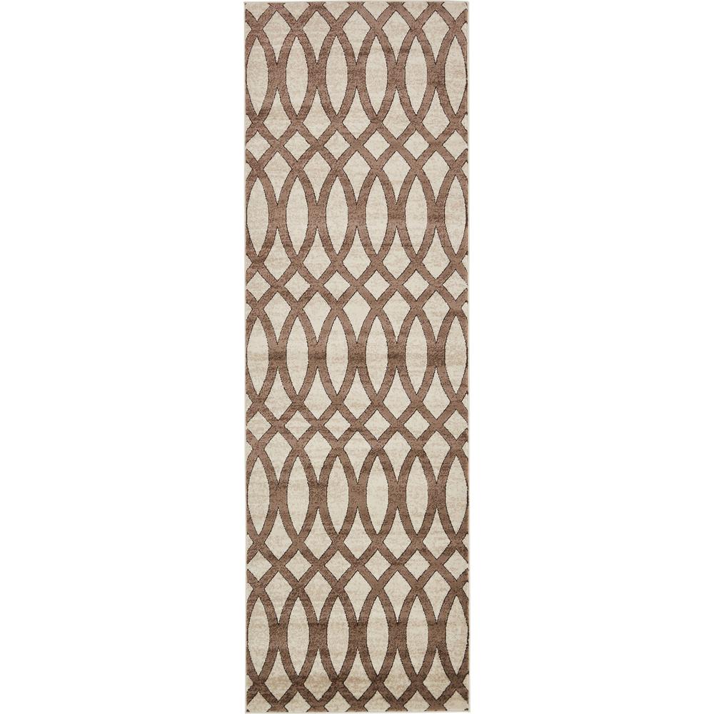 Rushmore Collection, Area Rug, Brown, 3' 0" x 9' 10", Runner. Picture 1