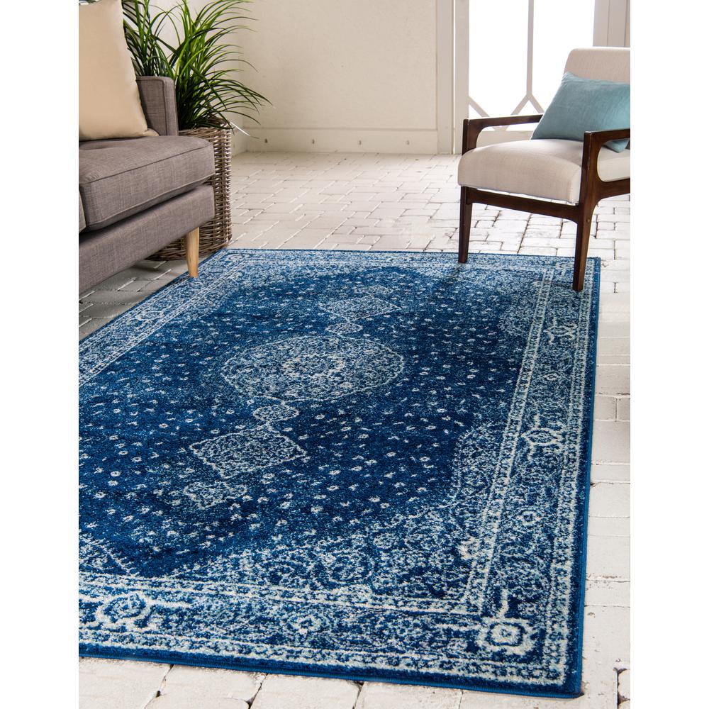 Midnight Bromley Rug, Navy Blue (2' 0 x 3' 0). Picture 2