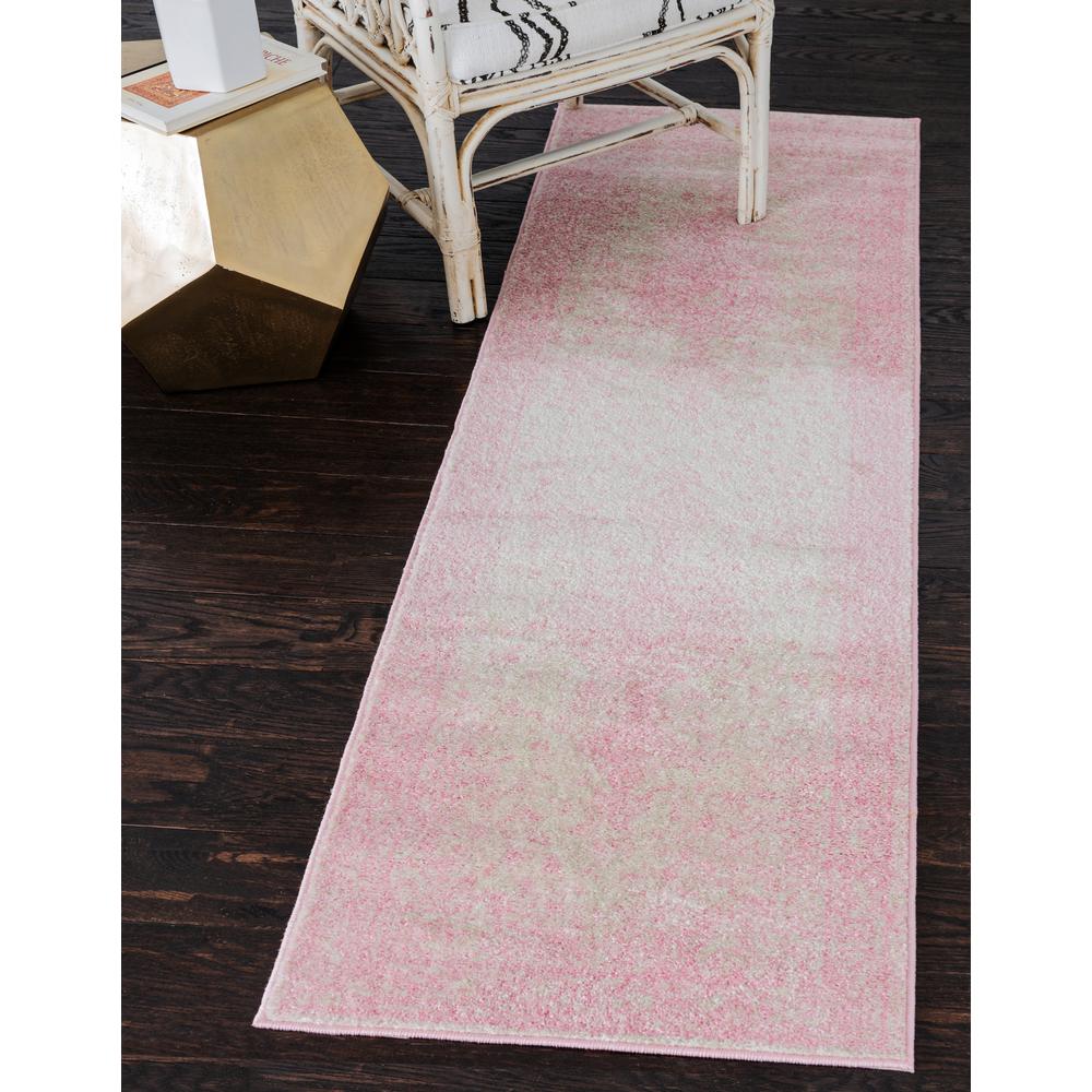 Midnight Bromley Rug, Pink (2' 0 x 8' 8). Picture 2