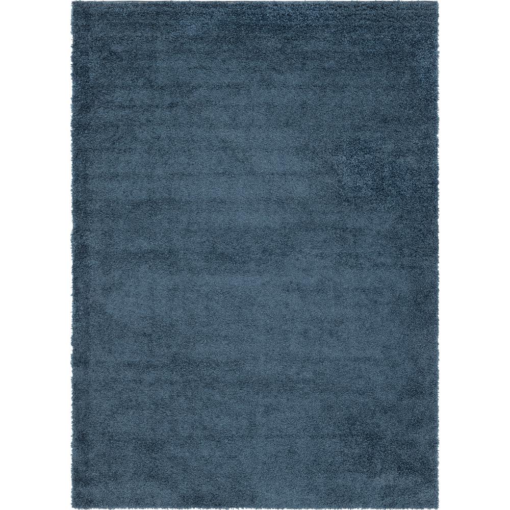 Davos Shag Rug, Marine Blue (8' 0 x 11' 0). Picture 1