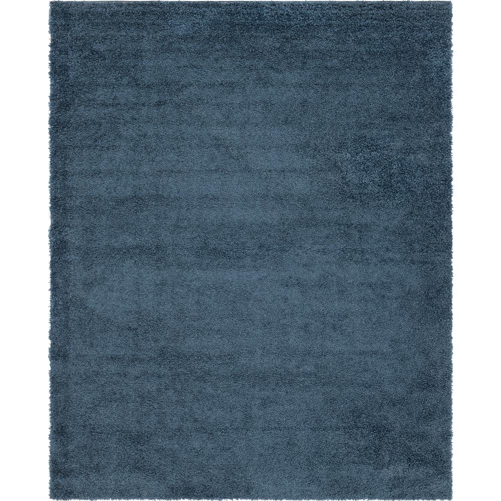 Davos Shag Rug, Marine Blue (8' 0 x 10' 0). Picture 1