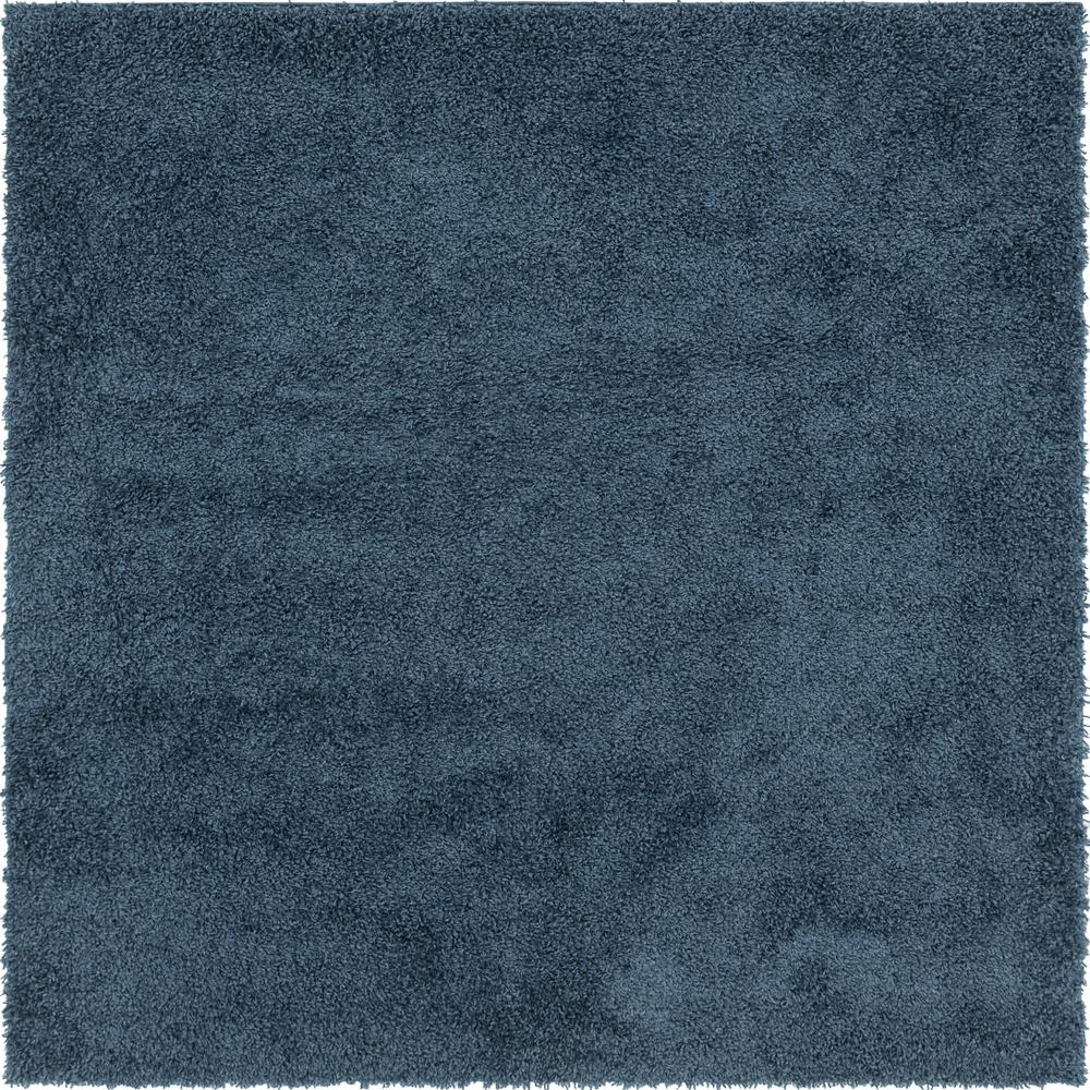 Davos Shag Rug, Marine Blue (8' 0 x 8' 0). Picture 1