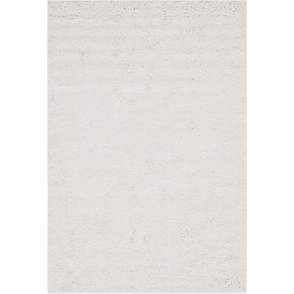 Davos Shag Rug, Ivory (6' 0 x 9' 0). Picture 1