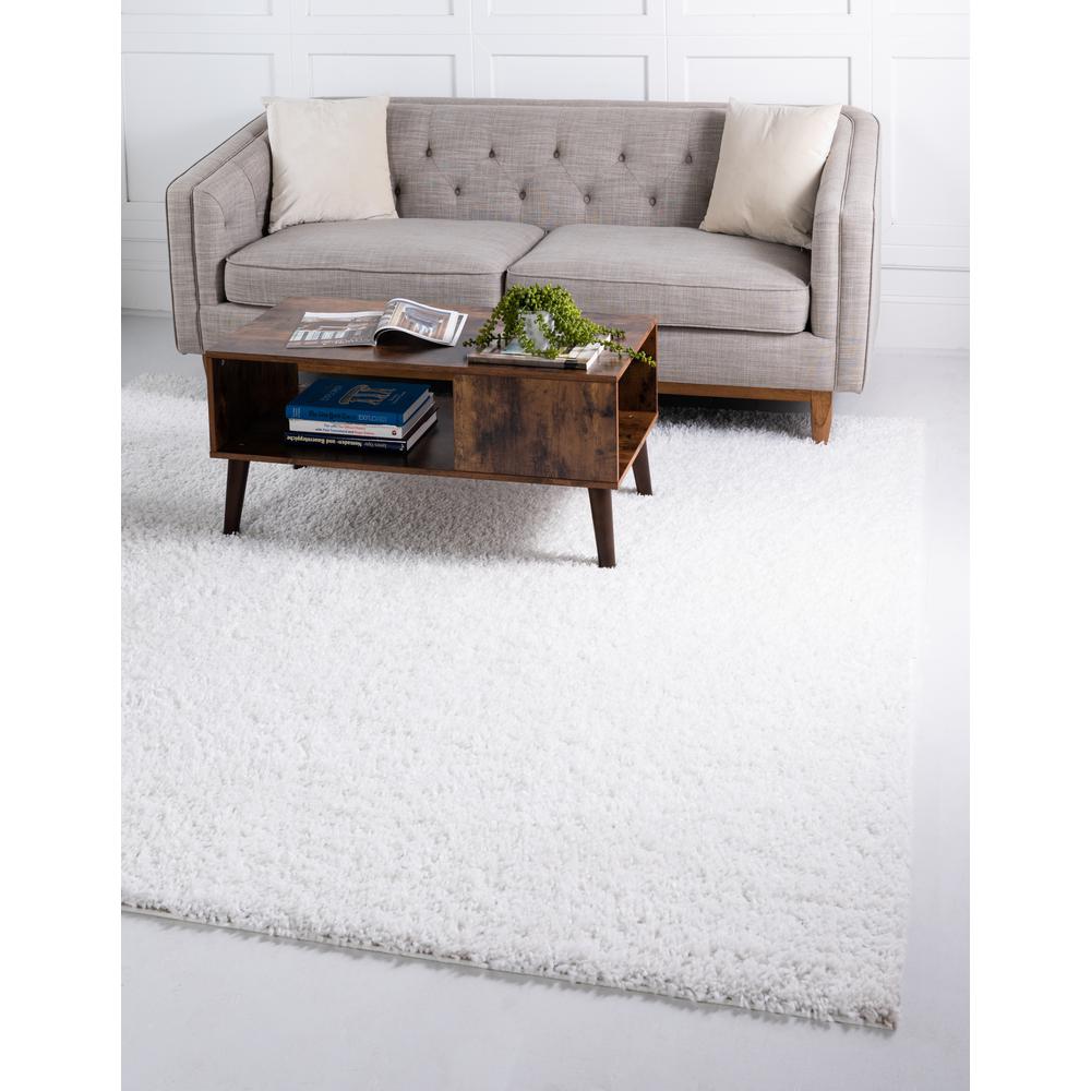 Davos Shag Rug, Ivory (8' 0 x 8' 0). Picture 2