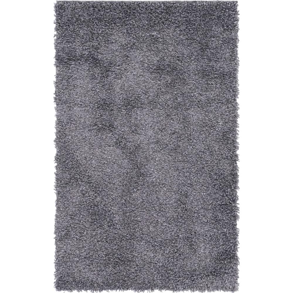 Davos Shag Rug, Peppercorn (3' 3 x 5' 3). Picture 1