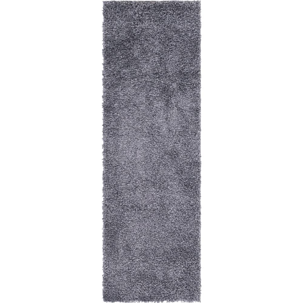 Davos Shag Rug, Peppercorn (2' 2 x 6' 7). The main picture.