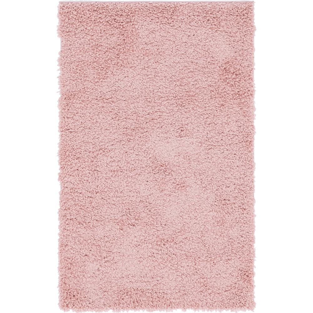 Davos Shag Rug, Dusty Rose (3' 3 x 5' 3). Picture 1