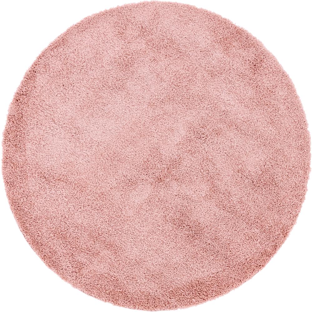 Davos Shag Rug, Dusty Rose (5' 0 x 5' 0). Picture 1