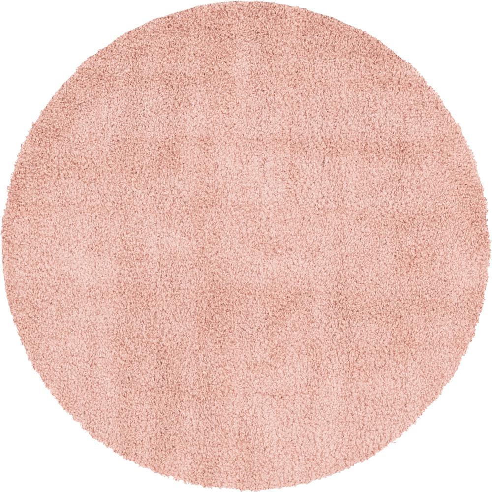 Davos Shag Rug, Dusty Rose (6' 0 x 6' 0). Picture 1