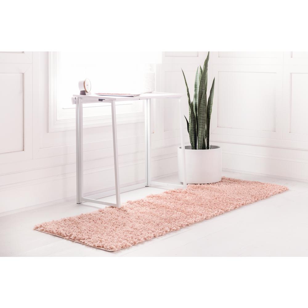 Davos Shag Rug, Dusty Rose (2' 2 x 6' 7). Picture 3