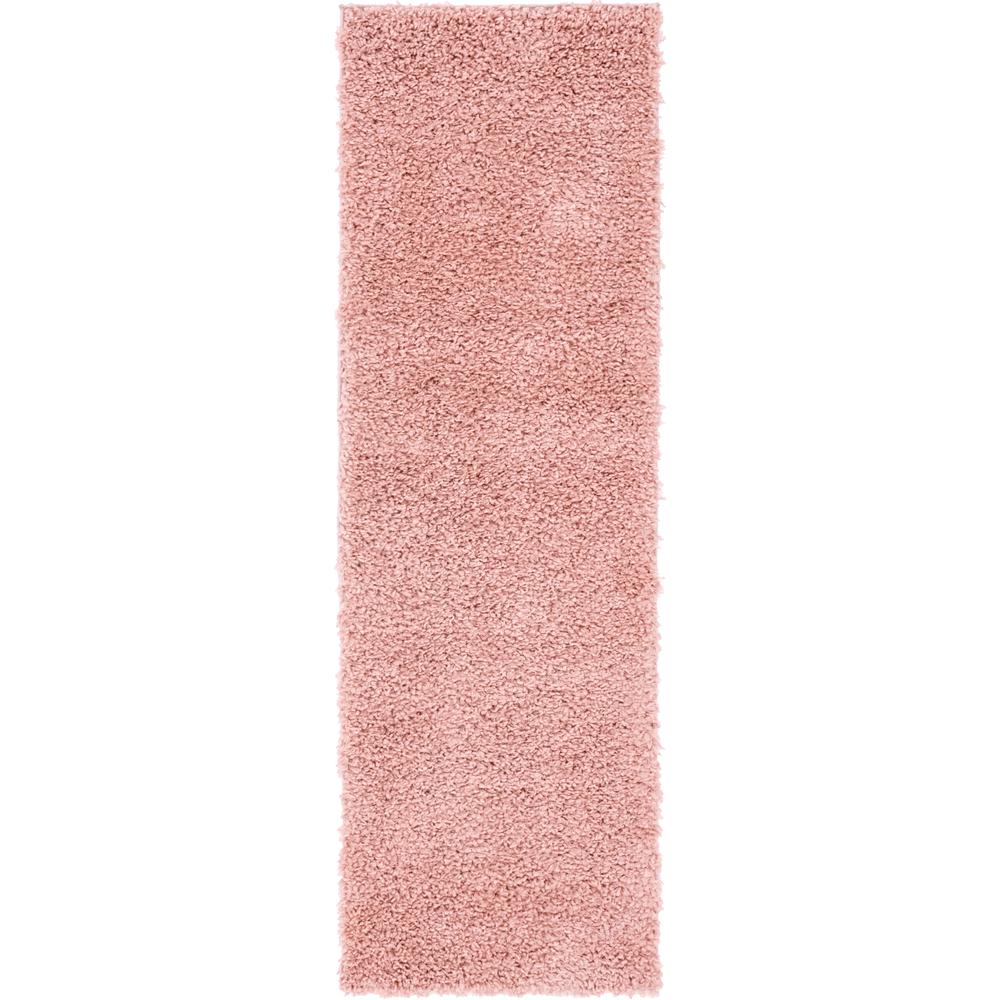 Davos Shag Rug, Dusty Rose (2' 2 x 6' 7). Picture 1