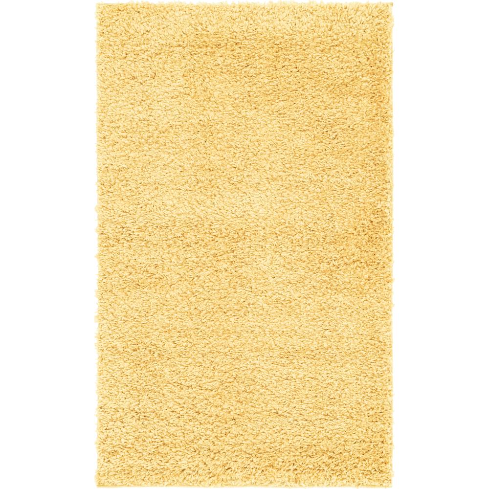 Davos Shag Rug, Sunglow (3' 3 x 5' 3). Picture 1