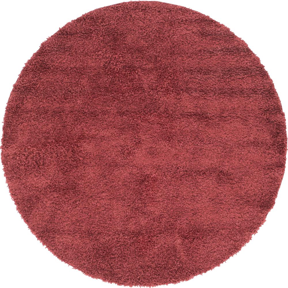 Davos Shag Rug, Poppy (6' 7 x 6' 7). The main picture.