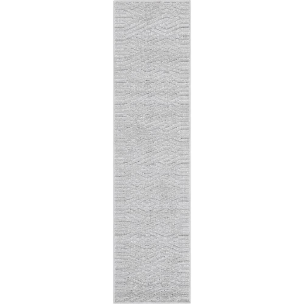 Sabrina Soto™ Hudson Outdoor Rug, Gray (2' 0 x 8' 0). Picture 1