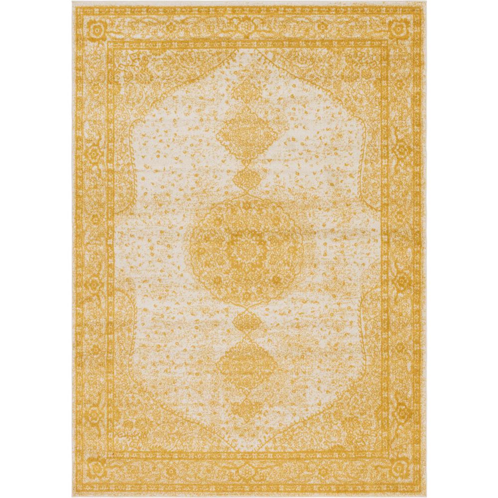 Midnight Bromley Rug, Yellow (8' 0 x 11' 0). Picture 1