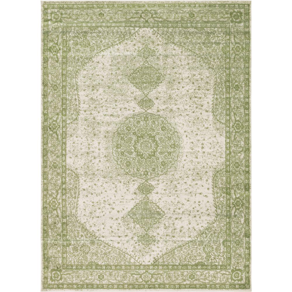 Midnight Bromley Rug, Green (8' 0 x 11' 0). Picture 1