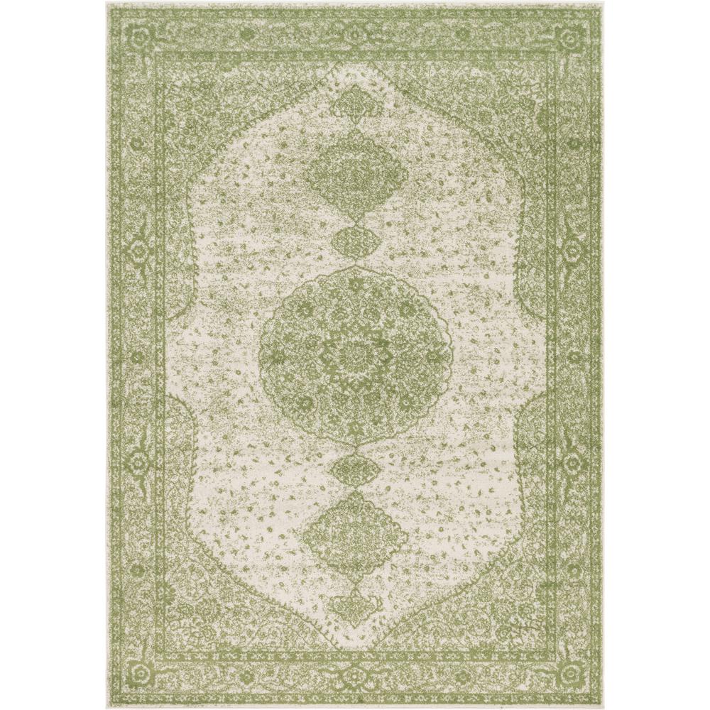 Midnight Bromley Rug, Green (7' 0 x 10' 0). Picture 1