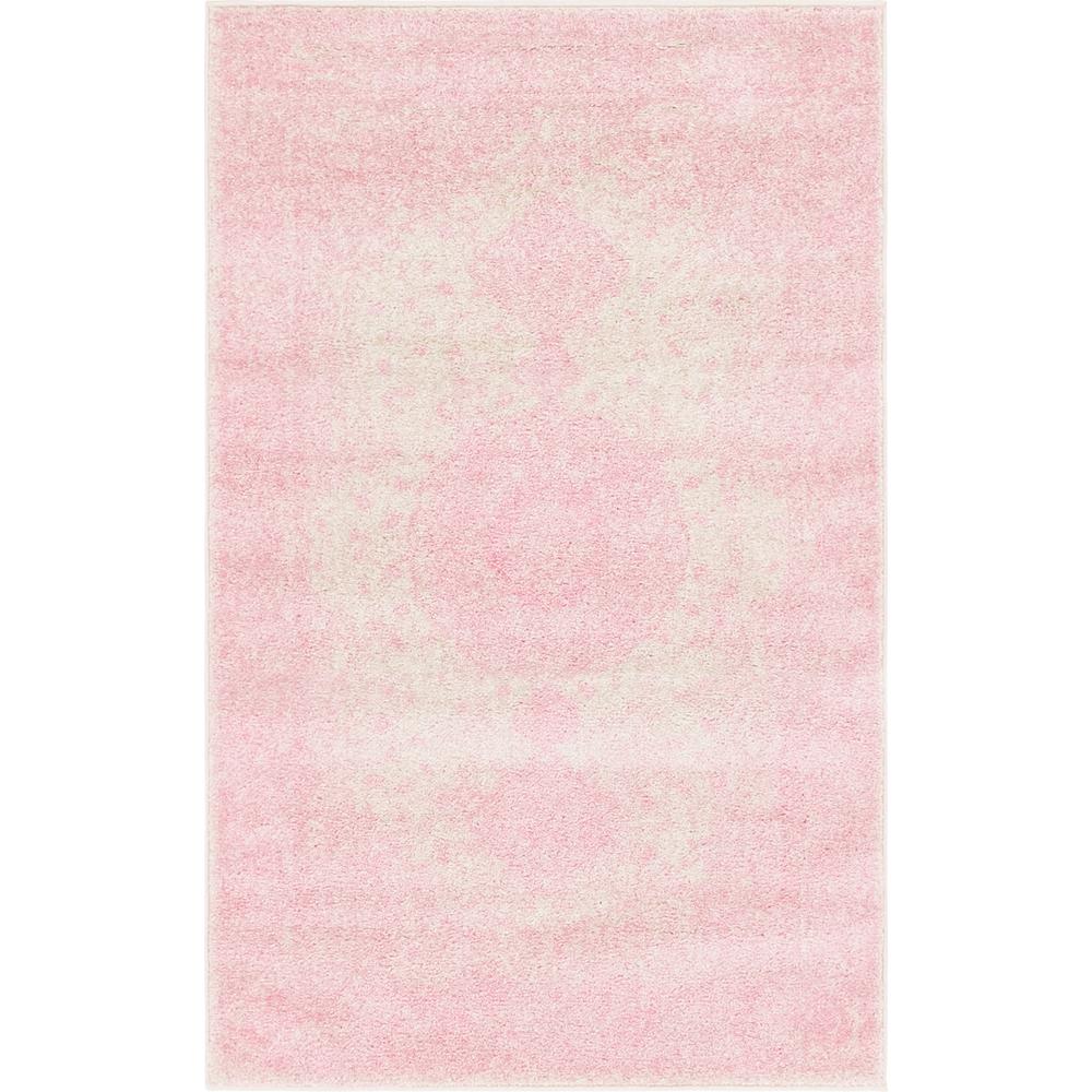 Midnight Bromley Rug, Pink (3' 3 x 5' 3). Picture 1