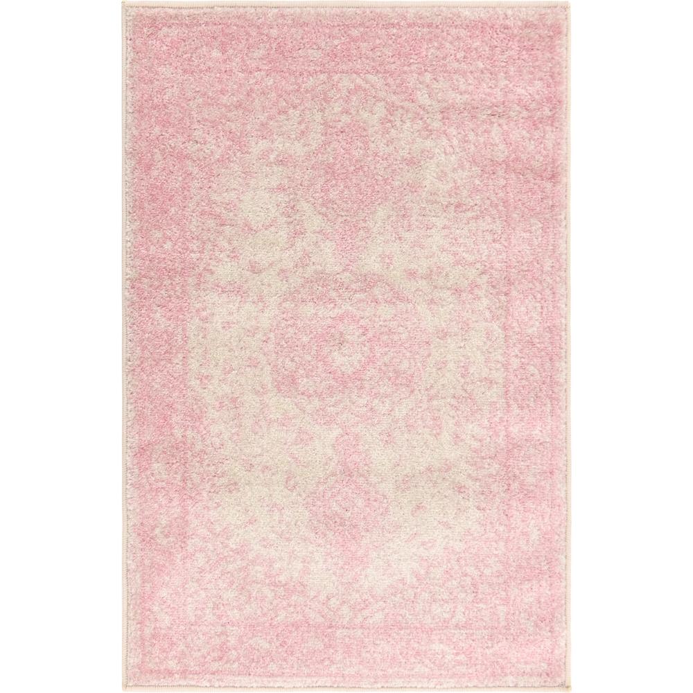 Midnight Bromley Rug, Pink (2' 0 x 3' 0). Picture 1
