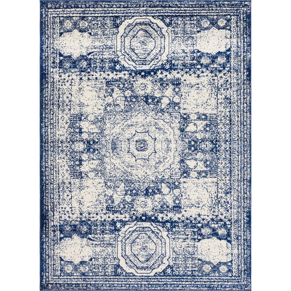 Wells Bromley Rug, Blue (8' 0 x 11' 0). Picture 1