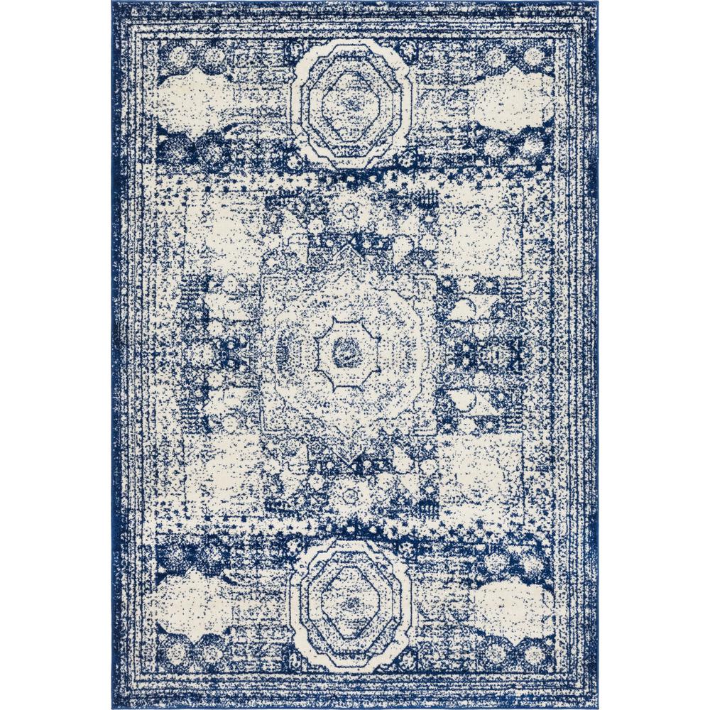 Wells Bromley Rug, Blue (7' 0 x 10' 0). Picture 1
