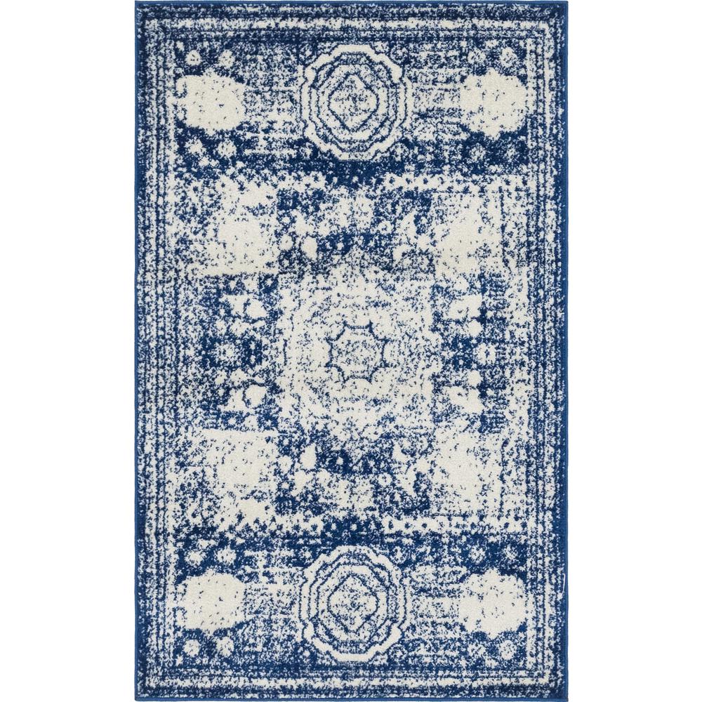 Wells Bromley Rug, Blue (3' 3 x 5' 3). Picture 1