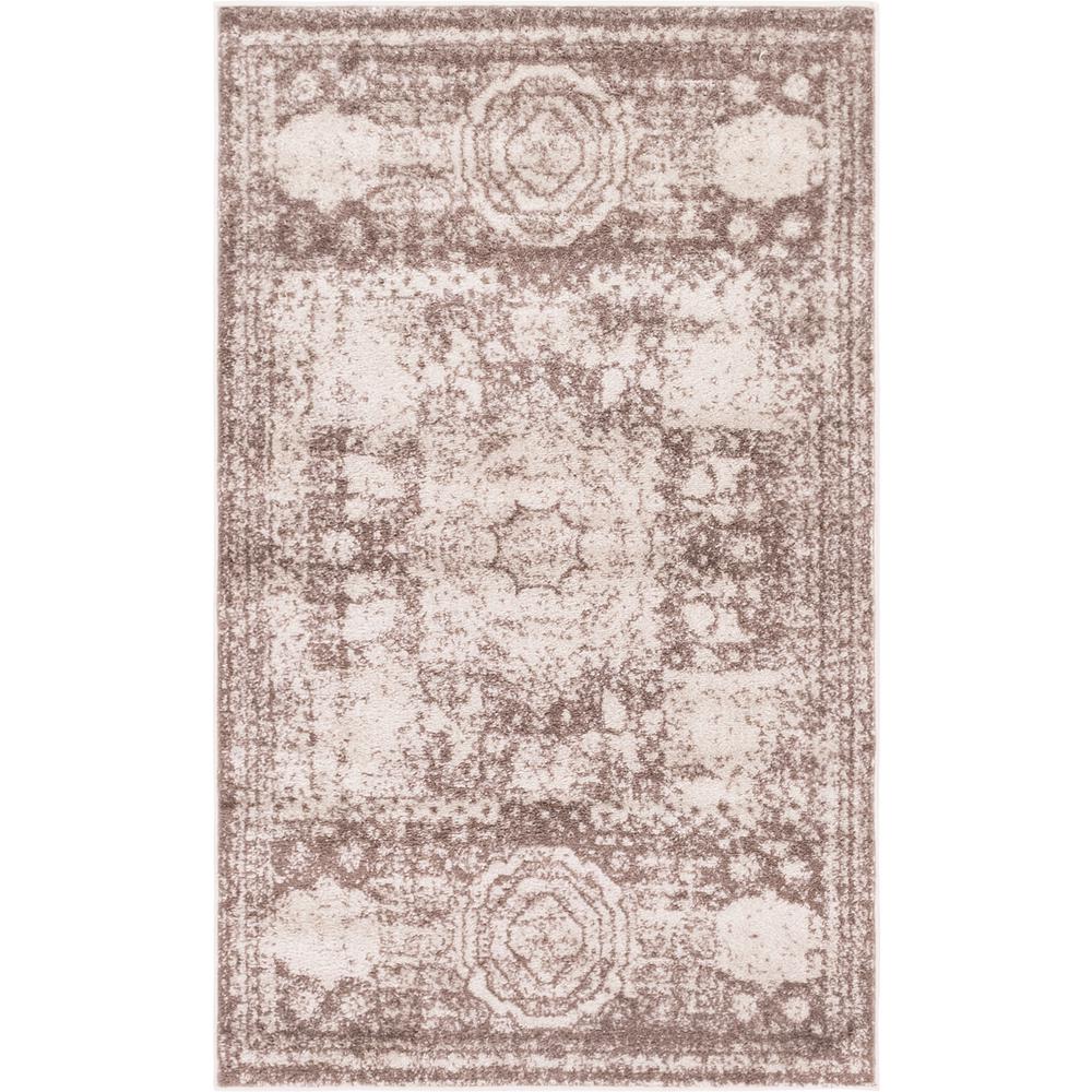 Wells Bromley Rug, Light Brown (3' 3 x 5' 3). Picture 1