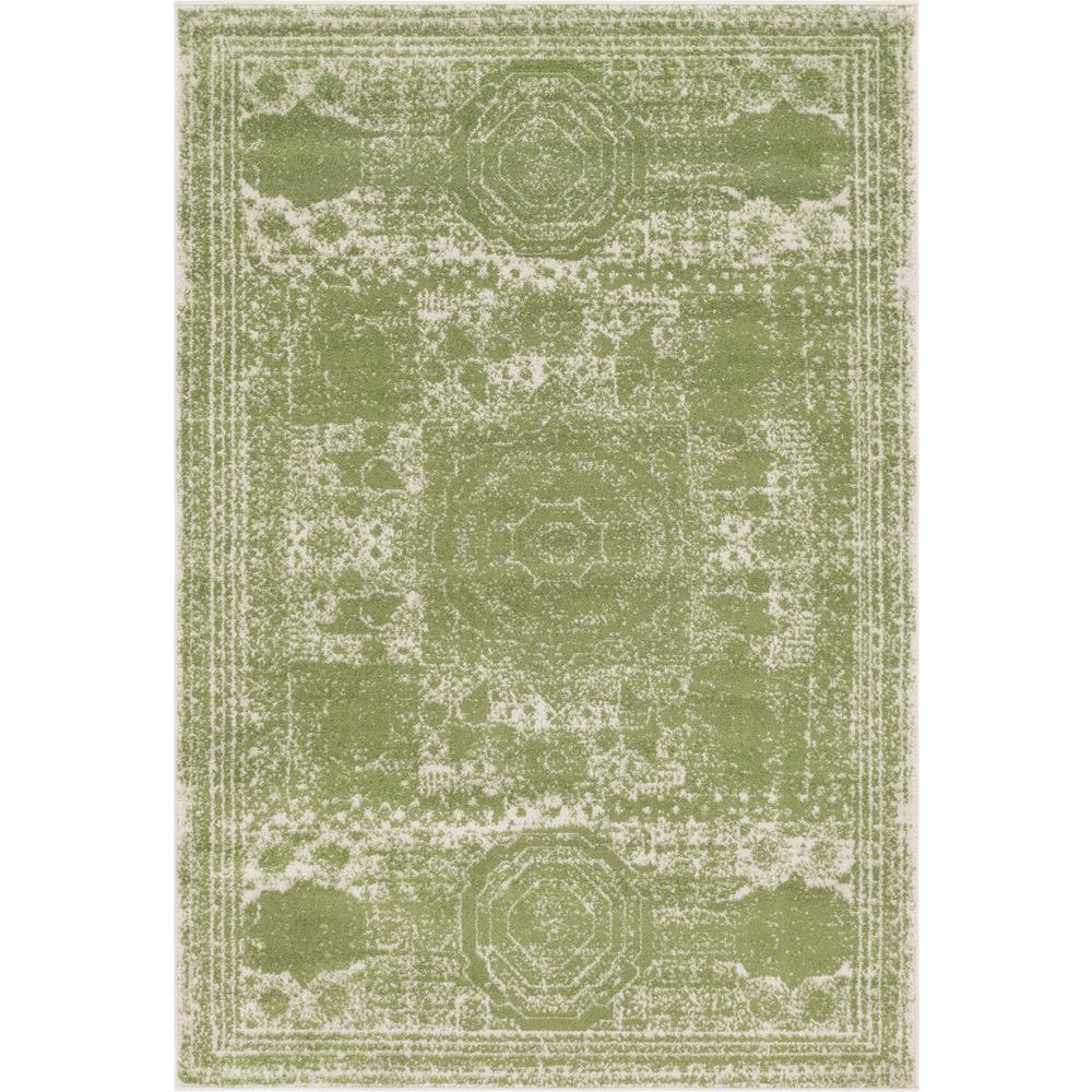 Wells Bromley Rug, Green (6' 0 x 9' 0). Picture 1