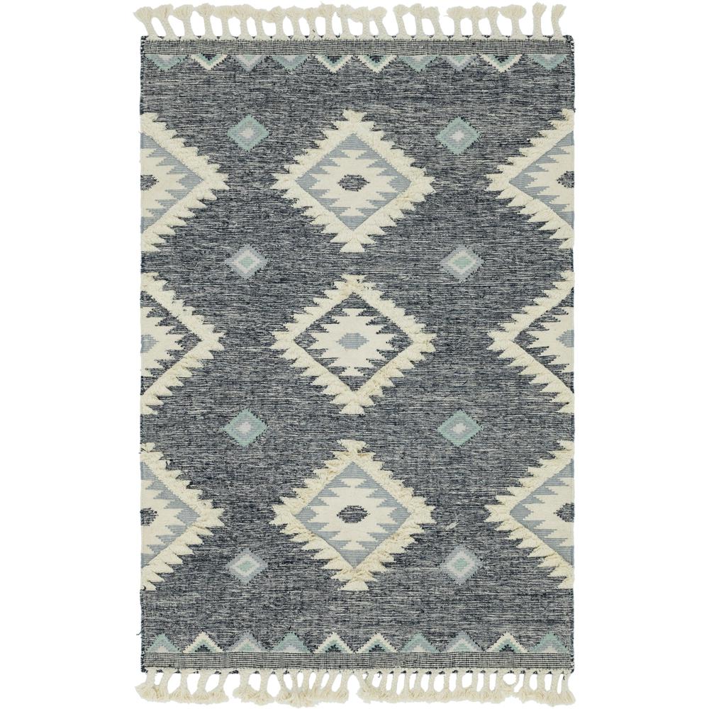 Mesa Rug, Navy Blue (6' 0 x 9' 0). Picture 1