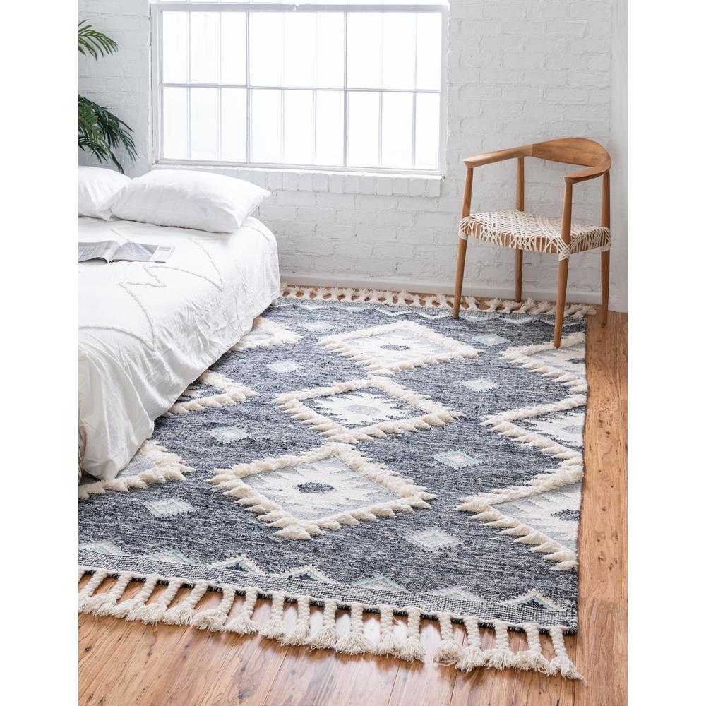 Mesa Rug, Navy Blue (2' 0 x 3' 0). Picture 2