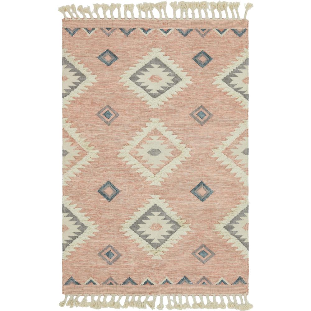 Mesa Rug, Pink (6' 0 x 9' 0). Picture 1