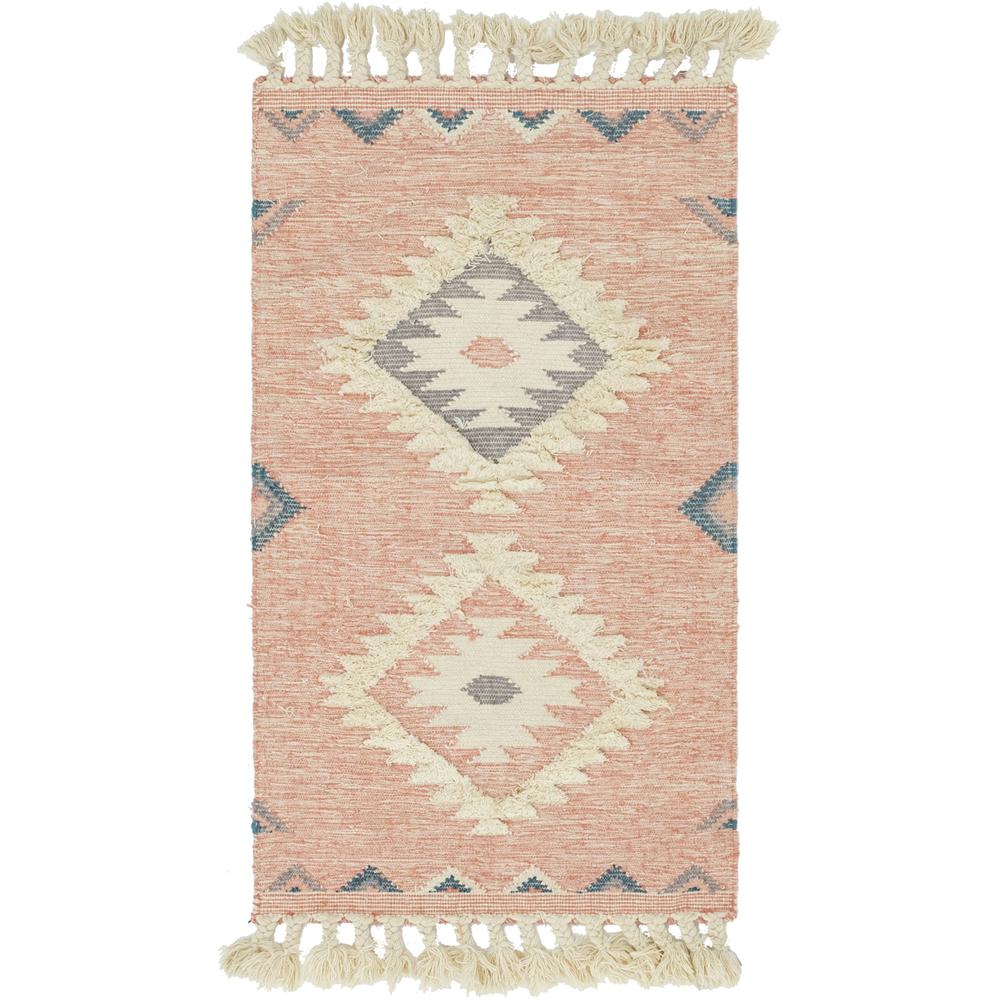 Mesa Rug, Pink (3' 3 x 5' 0). Picture 1