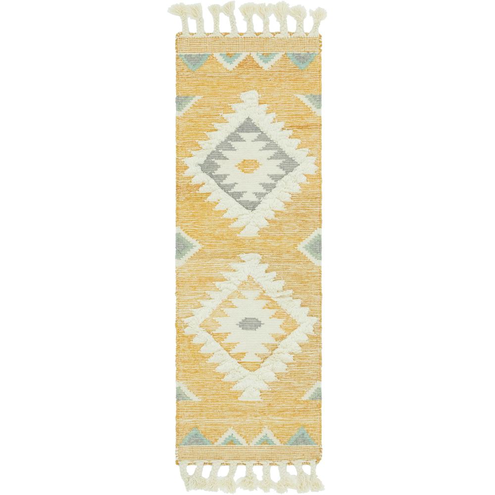 Mesa Rug, Yellow (2' 2 x 6' 0). Picture 1