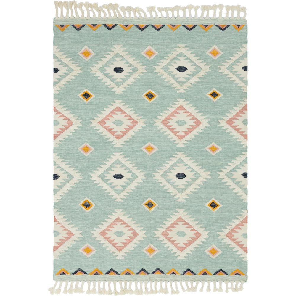 Mesa Rug, Light Blue (8' 0 x 10' 0). Picture 1