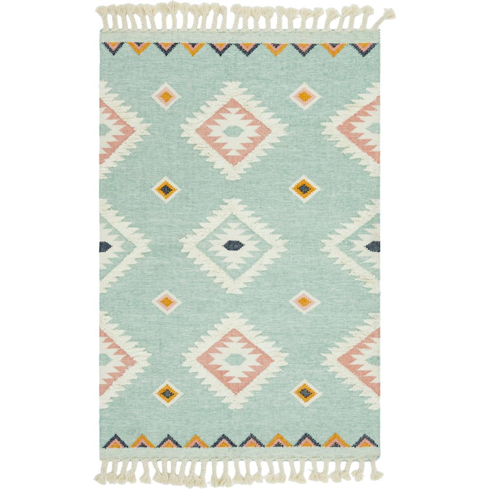 Mesa Rug, Light Blue (6' 0 x 9' 0). Picture 1
