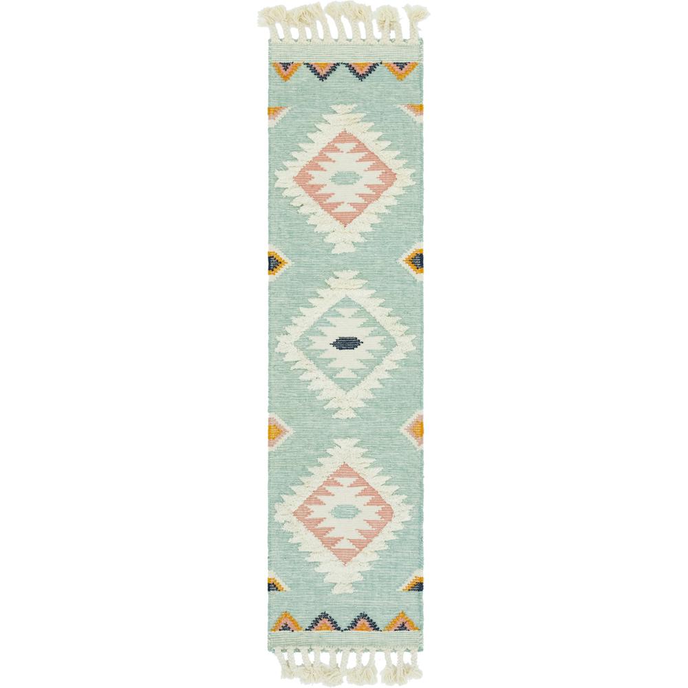 Mesa Rug, Light Blue (2' 2 x 8' 2). Picture 1