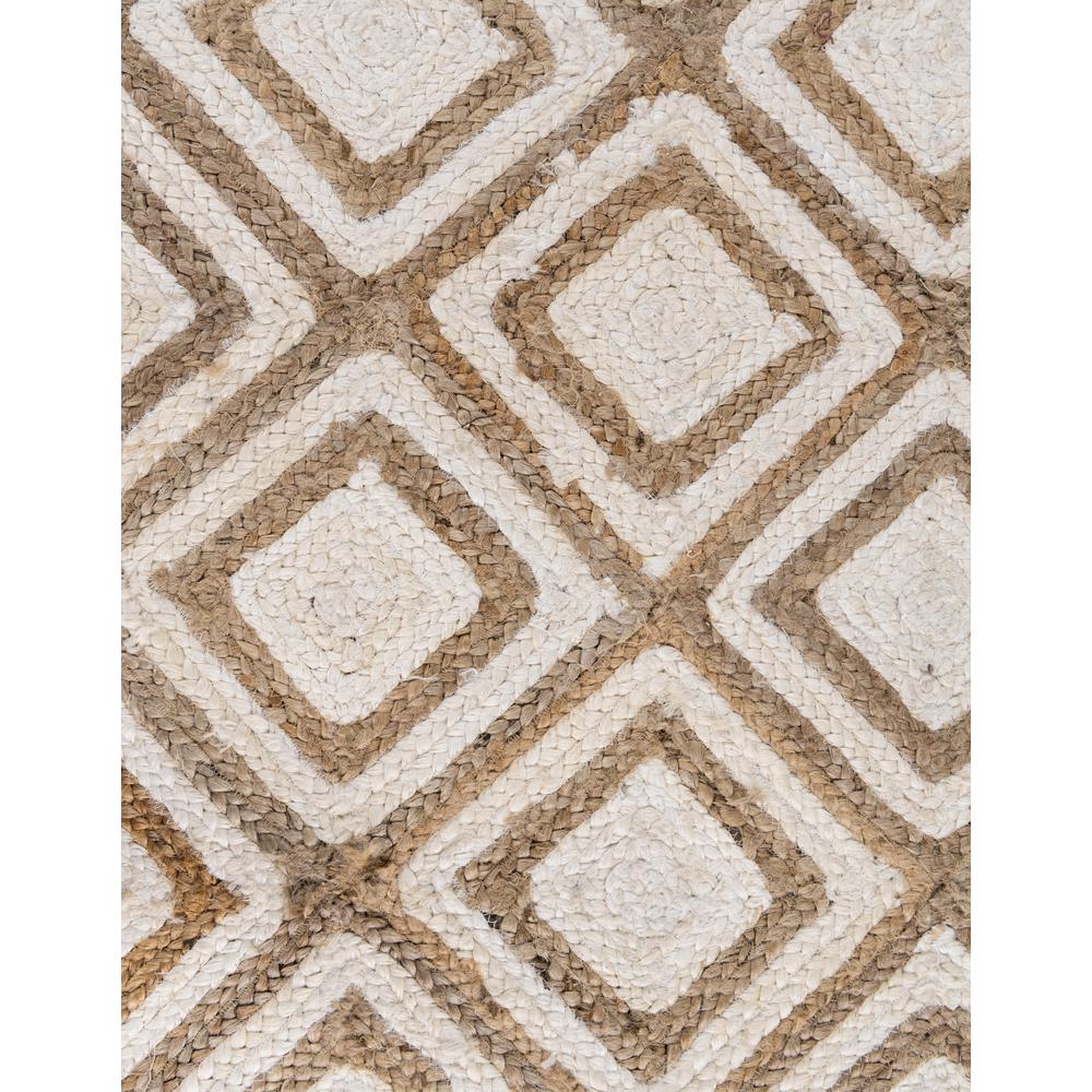 Bengal Braided Jute Rug, Ivory (2' 6 x 6' 0). Picture 5
