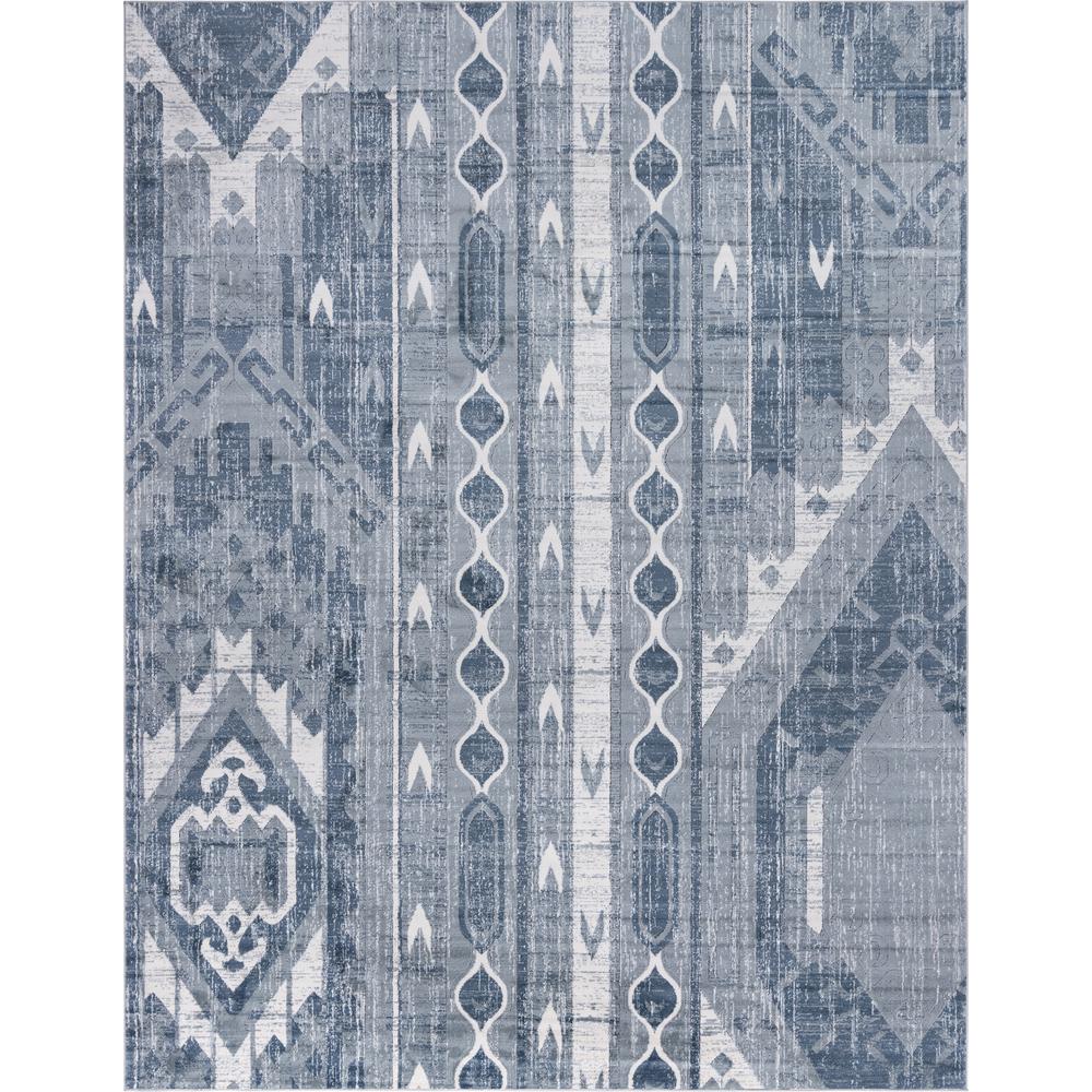 Orford Portland Rug, Blue (10' 0 x 13' 0). Picture 1
