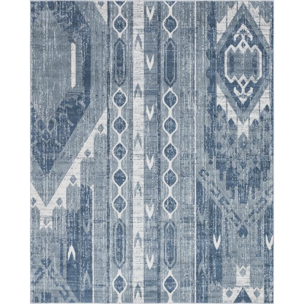 Orford Portland Rug, Blue (8' 0 x 10' 0). Picture 1