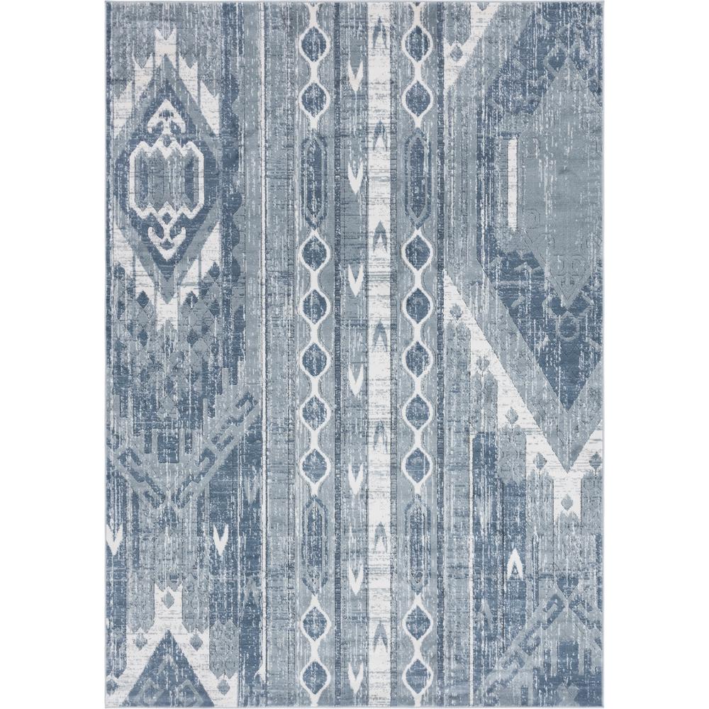 Orford Portland Rug, Blue (7' 0 x 10' 0). Picture 1